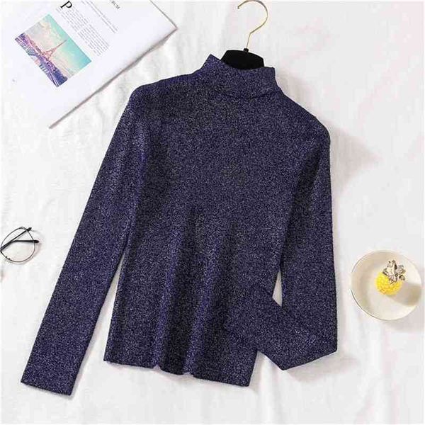 spring shiny sweater women 12 colors half turtleneck slim pullover long sleeve knit jersey de mujer m9d693 210421, White;black
spring shiny sweater women 12 colors half turtleneck slim pullover long sleeve knit jersey de mujer m9d693 210421, White;black