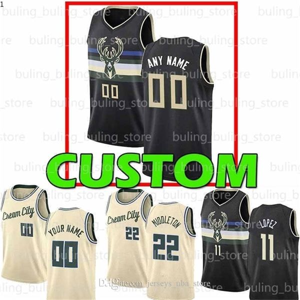 09Custom Milwaukee\rBucks\rMen Khris 22 Middleton Brook 11 Lopez Eric 6 Bledsoe Kyle 26 Korver D.J. Wilson Matthews Basketball Jerseys, Color1
09Custom Milwaukee\rBucks\rMen Khris 22 Middleton Brook 11 Lopez Eric 6 Bledsoe Kyle 26 Korver D.J. Wilson Matthews Basketball Jerseys, Color1