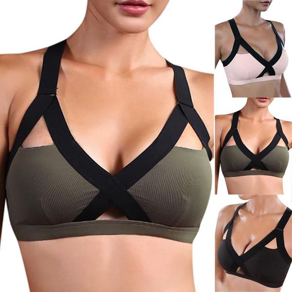 running jerseys women hollow push up absorbing breathable gym sports training workout yoga bras comfy vest summer wear, Black;blue
running jerseys women hollow push up absorbing breathable gym sports training workout yoga bras comfy vest summer wear, Black;blue
