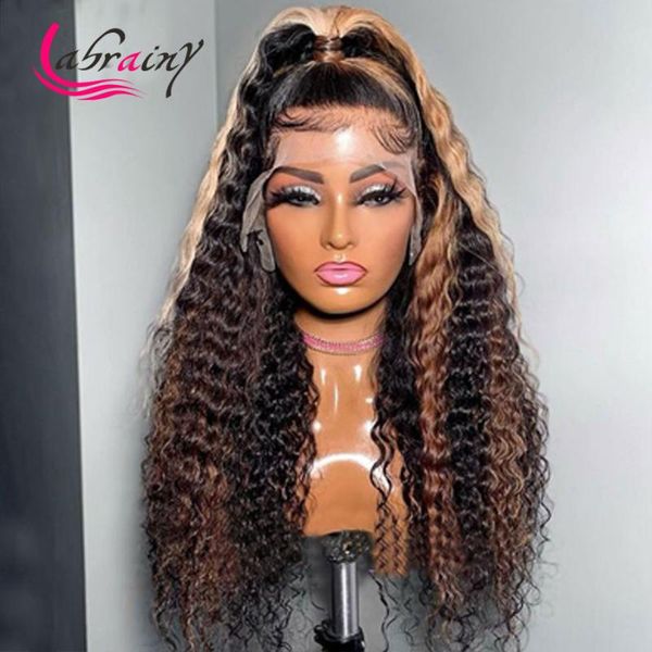 highlight honey blonde hd transparent lace frontal human hair wigs ombre brown kinky curly front preplucked deep wave13x6x1, Black;brown
highlight honey blonde hd transparent lace frontal human hair wigs ombre brown kinky curly front preplucked deep wave13x6x1, Black;brown