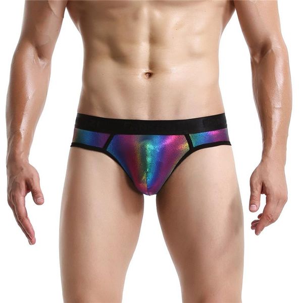 underpants underwear men briefs wide waist breathable panties bikini rainbow imitation leather low soft, Black;white
underpants underwear men briefs wide waist breathable panties bikini rainbow imitation leather low soft, Black;white