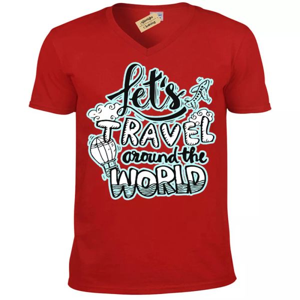 vamos a viaje alrededor del mundo camiseta mochilero hombre cuello en v, White;black
vamos a viaje alrededor del mundo camiseta mochilero hombre cuello en v, White;black