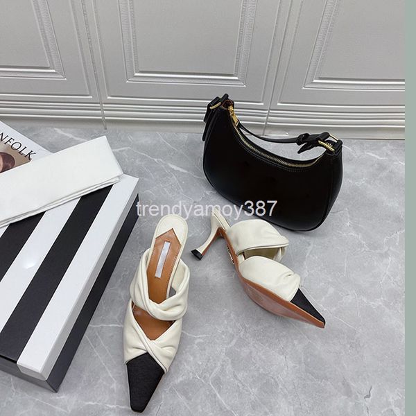 slippers baotou sandals women's thick heel pointed high heels summer style small fragrance comfortable fashion large size fashionable, Black
slippers baotou sandals women's thick heel pointed high heels summer style small fragrance comfortable fashion large size fashionable, Black