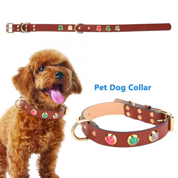 dog collars & leashes artificial leather pet adjustable collar with cute pattern decor for small cat coffee
dog collars & leashes artificial leather pet adjustable collar with cute pattern decor for small cat coffee
