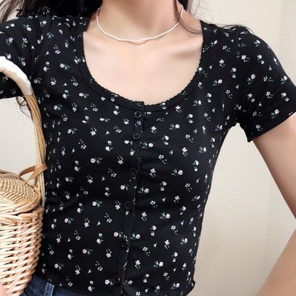 casual dresses 90's vintage o neck rib short sleeve tee base t-shirts cool girl single-breasted buttons t-shirt crop 5 colors, Black;gray
casual dresses 90's vintage o neck rib short sleeve tee base t-shirts cool girl single-breasted buttons t-shirt crop 5 colors, Black;gray
