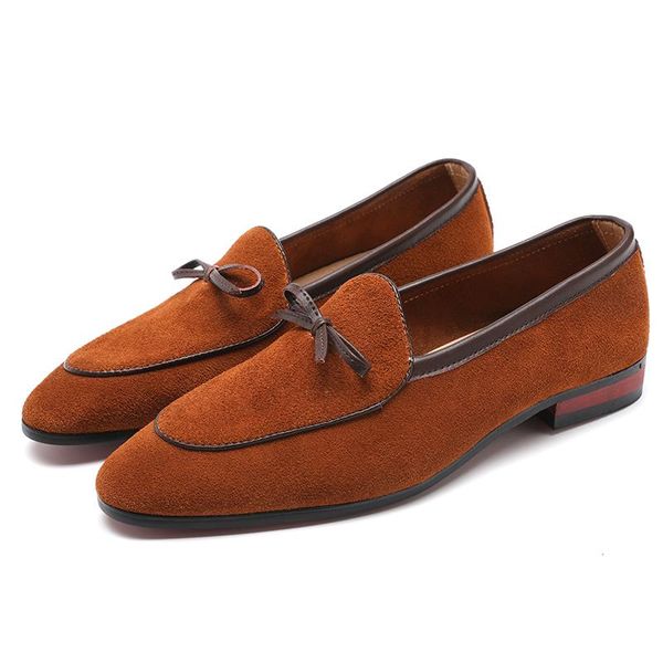dress shoes summer men tassel suede 2021 italian style scrub leather slip-on casual gentleman fashion designer loafers, Black
dress shoes summer men tassel suede 2021 italian style scrub leather slip-on casual gentleman fashion designer loafers, Black