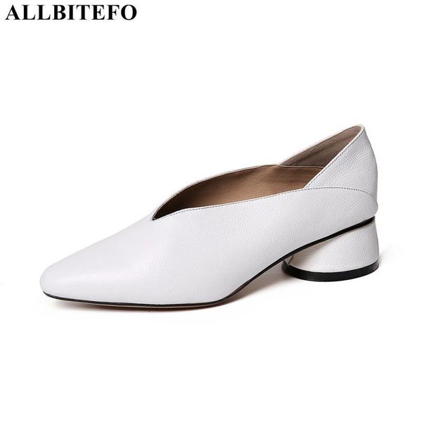 dress shoes allbitefo natural genuine leather high heels sweet party women office ladies spring autumn heel, Black
dress shoes allbitefo natural genuine leather high heels sweet party women office ladies spring autumn heel, Black