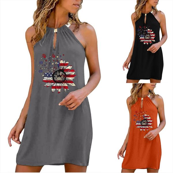 summer casual o neck women dress floral printing sleeveless plus size daily, Black;gray
summer casual o neck women dress floral printing sleeveless plus size daily, Black;gray