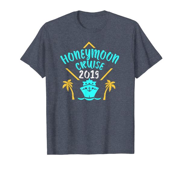 honeymoon cruise 2019 t-shirt newlyweds that just married, White;black
honeymoon cruise 2019 t-shirt newlyweds that just married, White;black