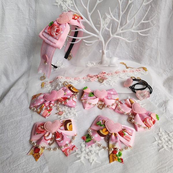other event & party supplies handmade pink sweet strawberry cherry lolita jsk dress hair accessories hairpin necklace hairband
other event & party supplies handmade pink sweet strawberry cherry lolita jsk dress hair accessories hairpin necklace hairband