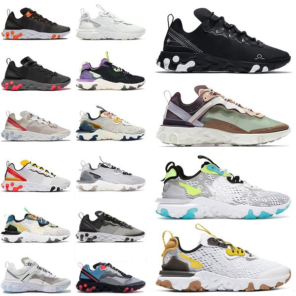 react vision element 55 87 men women running shoes triple black white iridescent vast grey honeycomb schematic solar red designer trainers s, White;red
react vision element 55 87 men women running shoes triple black white iridescent vast grey honeycomb schematic solar red designer trainers s, White;red