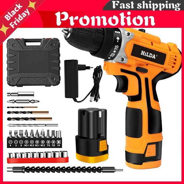 professional electric screwdrivers 16.8v drill screwdriver rechargeable lithium battery cordless two-speed power tools
professional electric screwdrivers 16.8v drill screwdriver rechargeable lithium battery cordless two-speed power tools