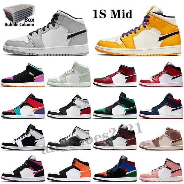 university blue 1 1s mid mens basketball shoes high og bordeaux smoke grey pollen dark mocha bred patent mid womens classic sneakers trainer, White;red
university blue 1 1s mid mens basketball shoes high og bordeaux smoke grey pollen dark mocha bred patent mid womens classic sneakers trainer, White;red