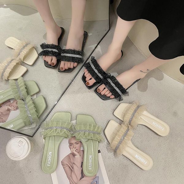 shallow flat shoes female womens slippers outdoor slides fashion pantofle luxury 2021 summer basic pu ladies' lux, Black
shallow flat shoes female womens slippers outdoor slides fashion pantofle luxury 2021 summer basic pu ladies' lux, Black