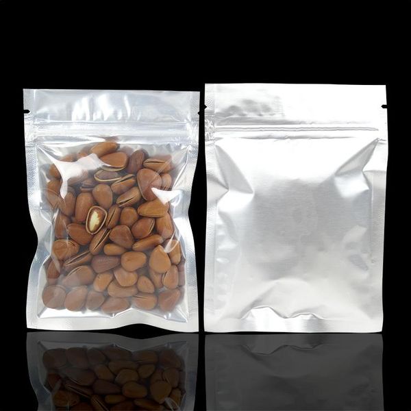 food savers & storage containers 100 pcs one side aluminum mylar foil clear bags matte silver color transparent pouch
food savers & storage containers 100 pcs one side aluminum mylar foil clear bags matte silver color transparent pouch