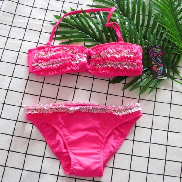 children's swimwear fashion color bikini neck girl's swimsuit 8-16 size 5 colors one-piece suits
children's swimwear fashion color bikini neck girl's swimsuit 8-16 size 5 colors one-piece suits