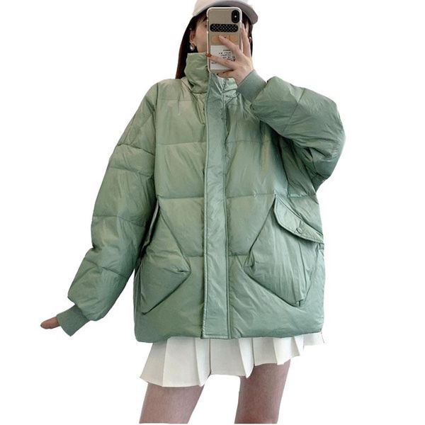 women's down & parkas 2021 winter stand collar solid color korean version women jacket fashion ladies large size bnh209, Black
women's down & parkas 2021 winter stand collar solid color korean version women jacket fashion ladies large size bnh209, Black