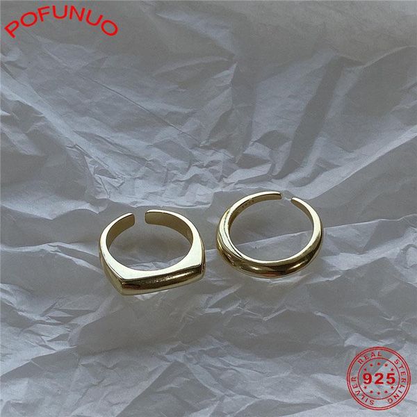 cluster rings pofunuo full 925 sterling silver european american smooth surface simple women geometric simplicity design irregular, Golden;silver
cluster rings pofunuo full 925 sterling silver european american smooth surface simple women geometric simplicity design irregular, Golden;silver