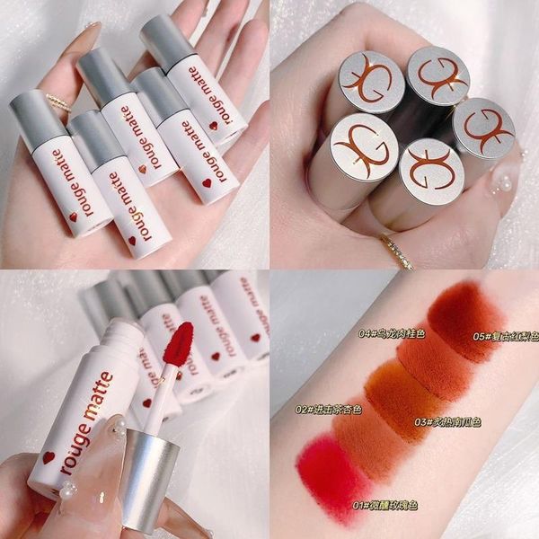 lip gloss guicmai velvet matte glaze makeup palette long-lasting natural easy-to-color lazy base gel 
lip gloss guicmai velvet matte glaze makeup palette long-lasting natural easy-to-color lazy base gel
