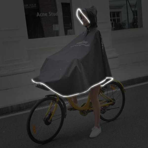 raincoats reflective strip mens womens cycling bicycle bike raincoat single student fashion poncho with satchel space
raincoats reflective strip mens womens cycling bicycle bike raincoat single student fashion poncho with satchel space