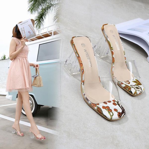 slippers shoes ladies' women heels high rubber pvc rome slides fabric hoof high-heeled lady ro, Black
slippers shoes ladies' women heels high rubber pvc rome slides fabric hoof high-heeled lady ro, Black