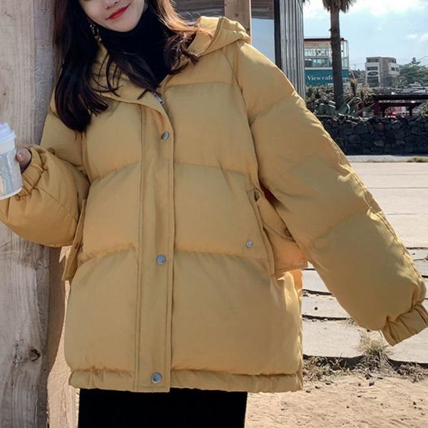 women's down & parkas short winter jacket 2021 oversized parka warmth thick cotton coat loose hooded thickened, Black
women's down & parkas short winter jacket 2021 oversized parka warmth thick cotton coat loose hooded thickened, Black