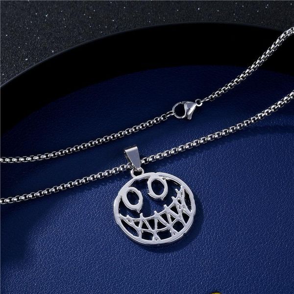hip hop fashion demon face stainless steel necklace pendant punk style party jewelry anniversary gift necklaces, Silver
hip hop fashion demon face stainless steel necklace pendant punk style party jewelry anniversary gift necklaces, Silver