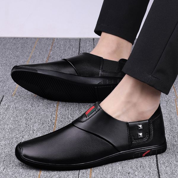 luxury leather shoes men loafers men genuine leather casual shoes moccasins men dress shoes sapatos para hombre, Black
luxury leather shoes men loafers men genuine leather casual shoes moccasins men dress shoes sapatos para hombre, Black