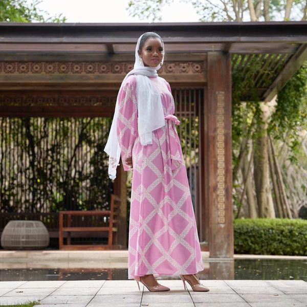 little fairy plaid arab dubai abaya women muslim dress fresh drawstring sleeve ankle-length robe crystal linen casual dresses, Black;gray
little fairy plaid arab dubai abaya women muslim dress fresh drawstring sleeve ankle-length robe crystal linen casual dresses, Black;gray