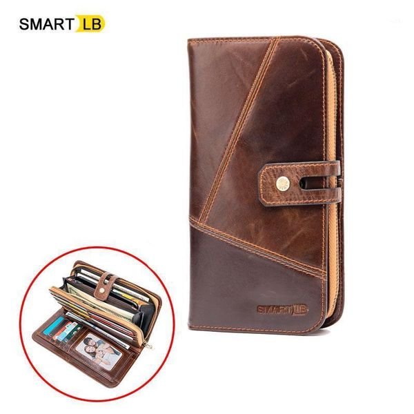 smart lb genuine leather clutch wallet zipper coin pocket long purse for men wallets card holder phone1, Red;black
smart lb genuine leather clutch wallet zipper coin pocket long purse for men wallets card holder phone1, Red;black