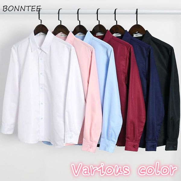 men shirts solid plus size 5xl all-match fashion ulzzang simple long sleeve suit clothing couple office male chic temperament men's cas, White;black
men shirts solid plus size 5xl all-match fashion ulzzang simple long sleeve suit clothing couple office male chic temperament men's cas, White;black