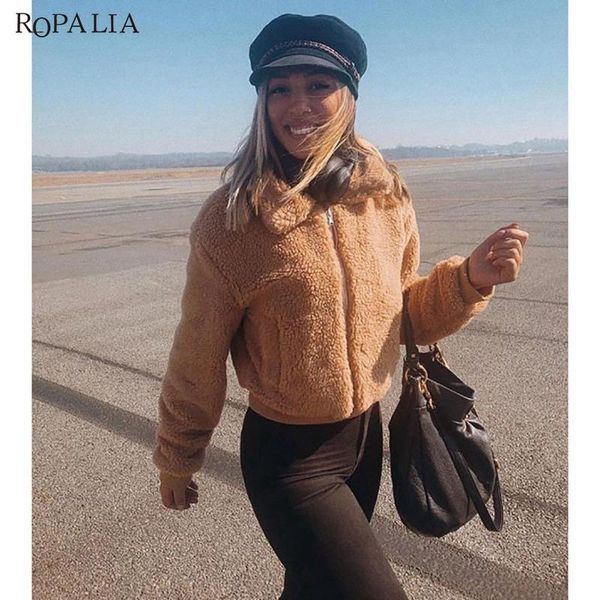 women's jackets autumn winter warm velvet coat women solid color lapel long sleeve jacket, Black;brown
women's jackets autumn winter warm velvet coat women solid color lapel long sleeve jacket, Black;brown