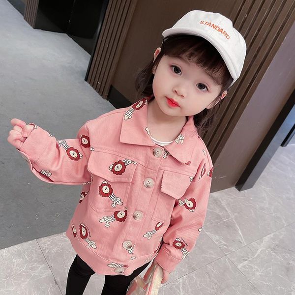 jackets girls baby's kids coat jacket outwear 2021 floral spring autumn overcoat sport zipper princess toddler children's clothing, Blue;gray
jackets girls baby's kids coat jacket outwear 2021 floral spring autumn overcoat sport zipper princess toddler children's clothing, Blue;gray