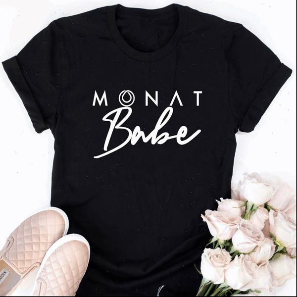 women t shirt harajuku monat babe summer cotton short sleeve graphic tee team vintage 90s aesthetic, White
women t shirt harajuku monat babe summer cotton short sleeve graphic tee team vintage 90s aesthetic, White