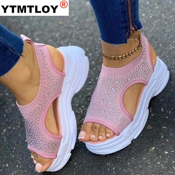 women's sandals wedges footwear summer platform women shoes female slip on peep toe knitted ladies sneakers casual 2021, Black
women's sandals wedges footwear summer platform women shoes female slip on peep toe knitted ladies sneakers casual 2021, Black