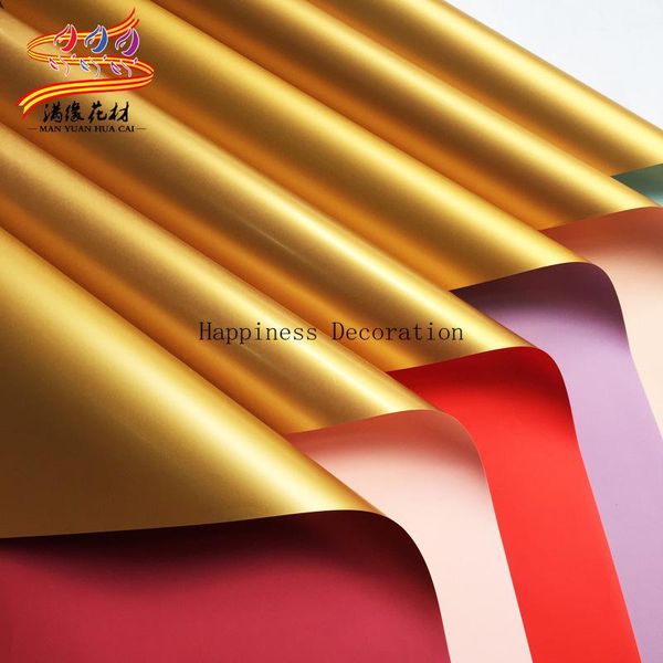 gift wrap valentine's day golden flower decorative packaging paper waterproof double sided bouquet wrapping material 20 sheets/pack
gift wrap valentine's day golden flower decorative packaging paper waterproof double sided bouquet wrapping material 20 sheets/pack