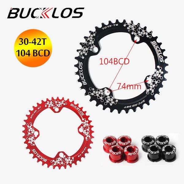 bike heels & chainwheels bucklos 104 bcd crown mtb chainring round single narrow wide chainwheel 30/32/34/36/38/40/42t crankset accesso
bike heels & chainwheels bucklos 104 bcd crown mtb chainring round single narrow wide chainwheel 30/32/34/36/38/40/42t crankset accesso