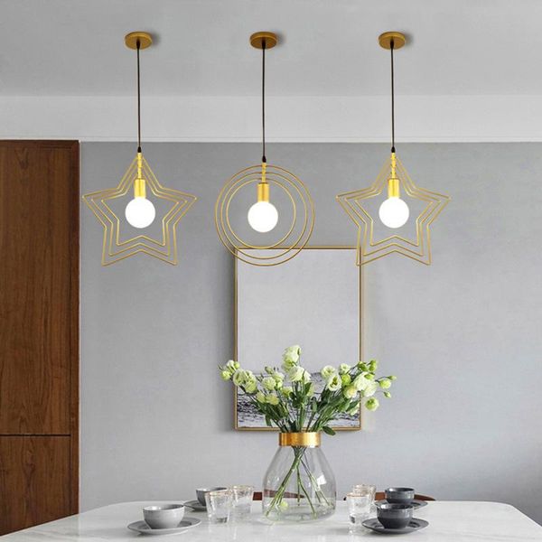 pendant lamps modern nordic minimalist light creative star led hanging for living room kitchen dinner cafe bar lamp e27
pendant lamps modern nordic minimalist light creative star led hanging for living room kitchen dinner cafe bar lamp e27