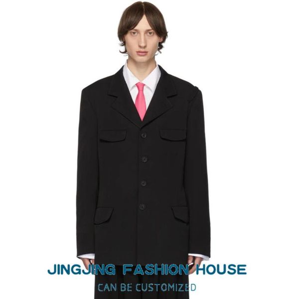 men's suits & blazers s-6xlspring and autumn 2021 belted jacket military worsted smart british suit, White;black
men's suits & blazers s-6xlspring and autumn 2021 belted jacket military worsted smart british suit, White;black