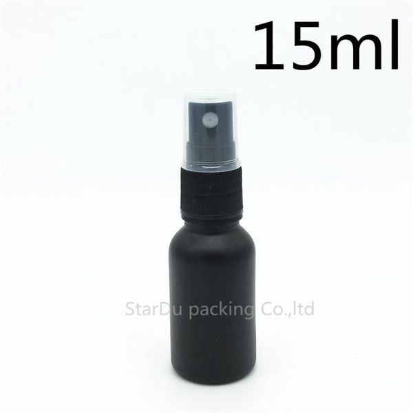 storage bottles & jars 200pcs/lot 15ml black frosted glass bottle with plastic sprayer,15cc essential oil spray perfume
storage bottles & jars 200pcs/lot 15ml black frosted glass bottle with plastic sprayer,15cc essential oil spray perfume