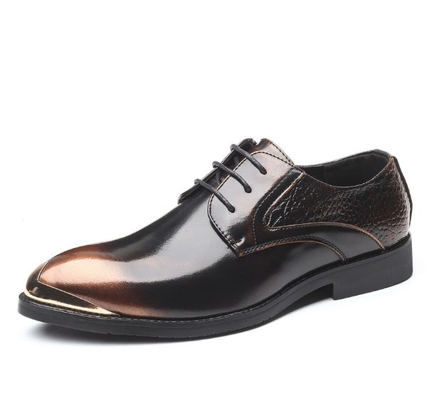 luxurys men wedding shoes microfiber leather formal business pointed toe for man dress shoe men's oxford flats plus size 38-48, Black
luxurys men wedding shoes microfiber leather formal business pointed toe for man dress shoe men's oxford flats plus size 38-48, Black