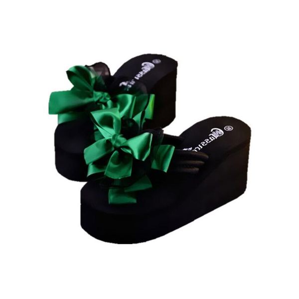 drop flip-flops beach shoes ladies wedge high heels slides woman platform slippers sandals, Black
drop flip-flops beach shoes ladies wedge high heels slides woman platform slippers sandals, Black
