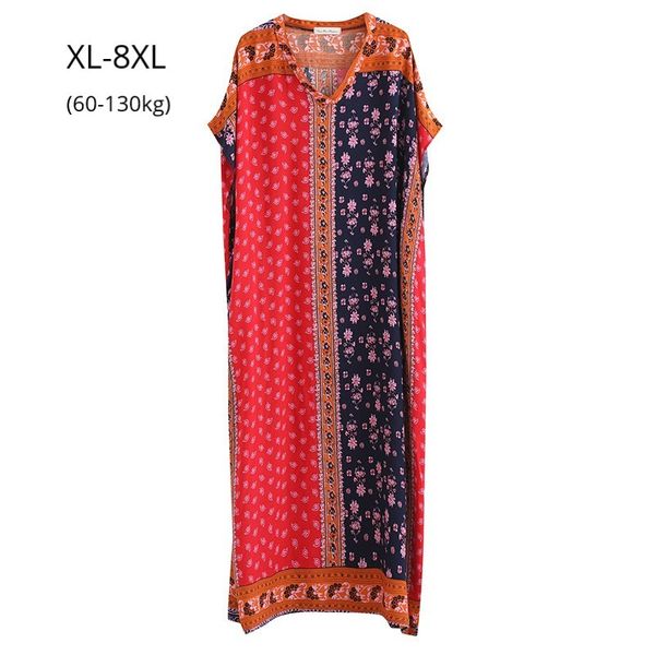 dresses plus size 10xl 9xl 8xl women summer dress femme robe bohe style elegant print cotton blend casual ladies long beach dresses, Black;gray
dresses plus size 10xl 9xl 8xl women summer dress femme robe bohe style elegant print cotton blend casual ladies long beach dresses, Black;gray