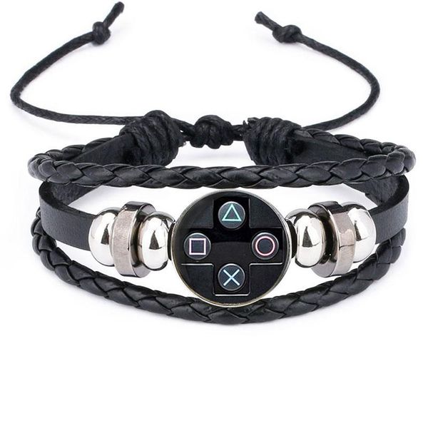 charm bracelets vintage cool video game controller gamepad bracelet punk leather goth fashion bangle for men jewelry gifts 2021 trendy, Golden;silver
charm bracelets vintage cool video game controller gamepad bracelet punk leather goth fashion bangle for men jewelry gifts 2021 trendy, Golden;silver