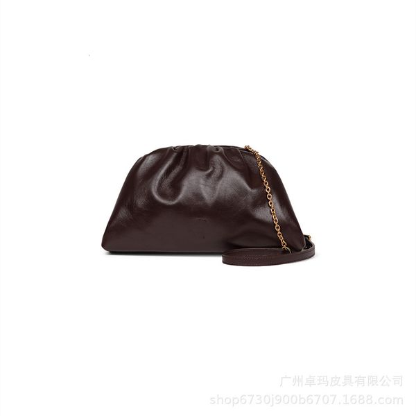 handbag leather women's bag trend fashion chain cloud fold clip portable shoulder, Black;red
handbag leather women's bag trend fashion chain cloud fold clip portable shoulder, Black;red