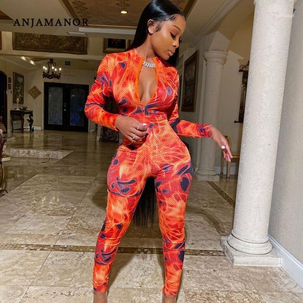 women's jumpsuits & rompers anjamanor sports long sleeve bodycon jumpsuit women flame camo print sheer mesh one piece outfit spring 202, Black;white
women's jumpsuits & rompers anjamanor sports long sleeve bodycon jumpsuit women flame camo print sheer mesh one piece outfit spring 202, Black;white