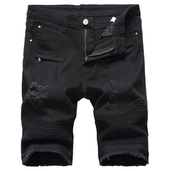 summer denim shorts men fashion high street elastic casual jeans white red big size male cotton brand clothing men's, White;black
summer denim shorts men fashion high street elastic casual jeans white red big size male cotton brand clothing men's, White;black