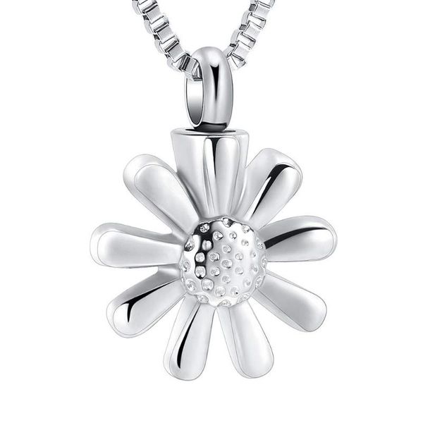 chains cremation jewelry for ashes memorial daisy sunflower pendant keepsake urn necklace stainless steel women, Silver
chains cremation jewelry for ashes memorial daisy sunflower pendant keepsake urn necklace stainless steel women, Silver
