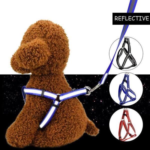 dog collars & leashes reflctive nylon reflective harness leash lead set for small dogs puppy chihuahua safety led rope belt accessories
dog collars & leashes reflctive nylon reflective harness leash lead set for small dogs puppy chihuahua safety led rope belt accessories