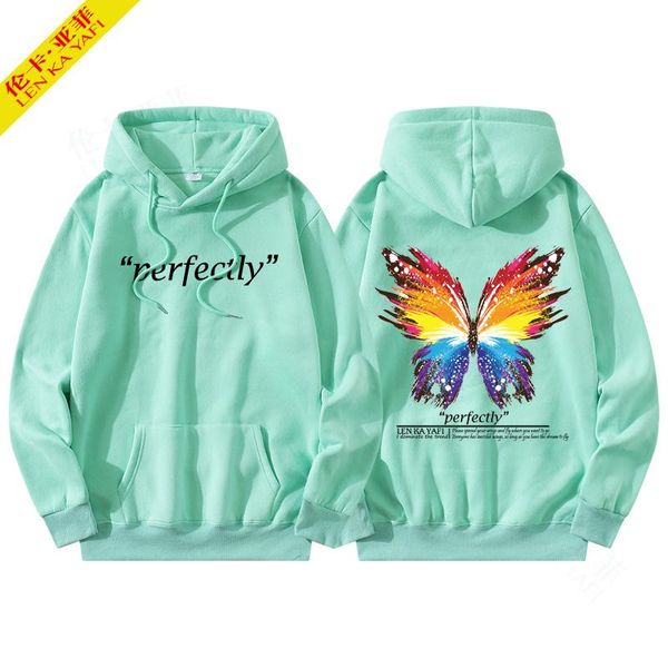 men's hoodies & sweatshirts hoodie men winter fleece thicken loose jogger sweatshirt print butterfly pattern pullover cotton casual fas, Black
men's hoodies & sweatshirts hoodie men winter fleece thicken loose jogger sweatshirt print butterfly pattern pullover cotton casual fas, Black